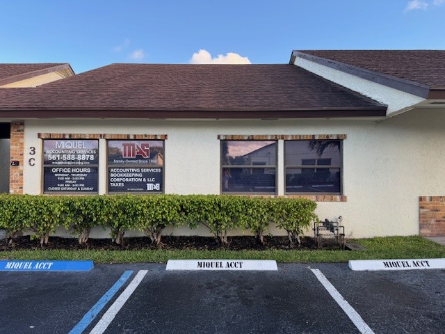 Miquel Accounting Services office in Palm Springs, Florida